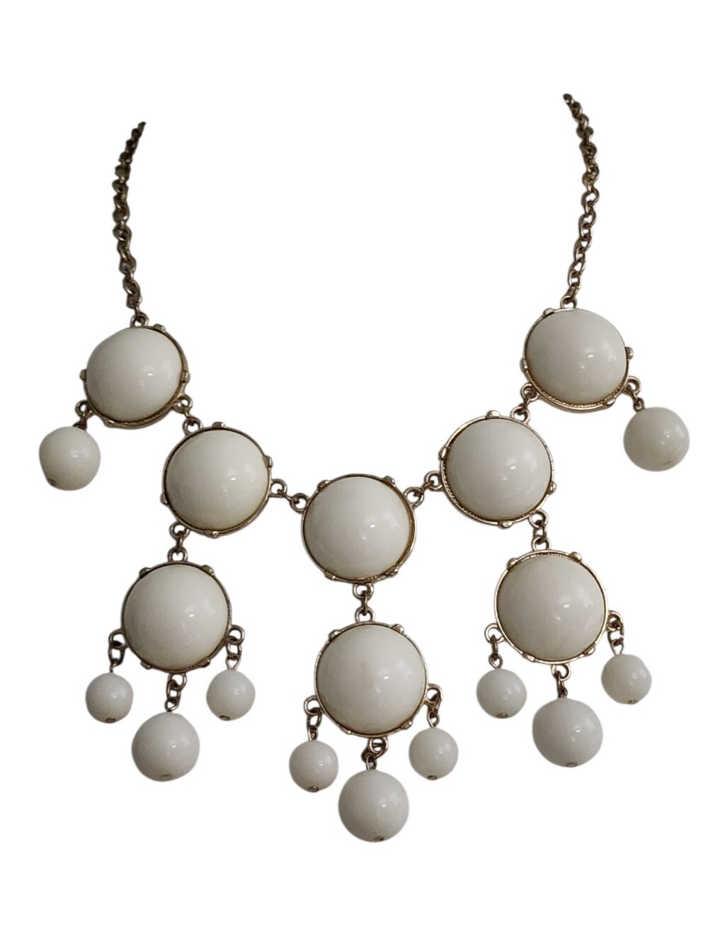 Ivory Statement Bib Necklace